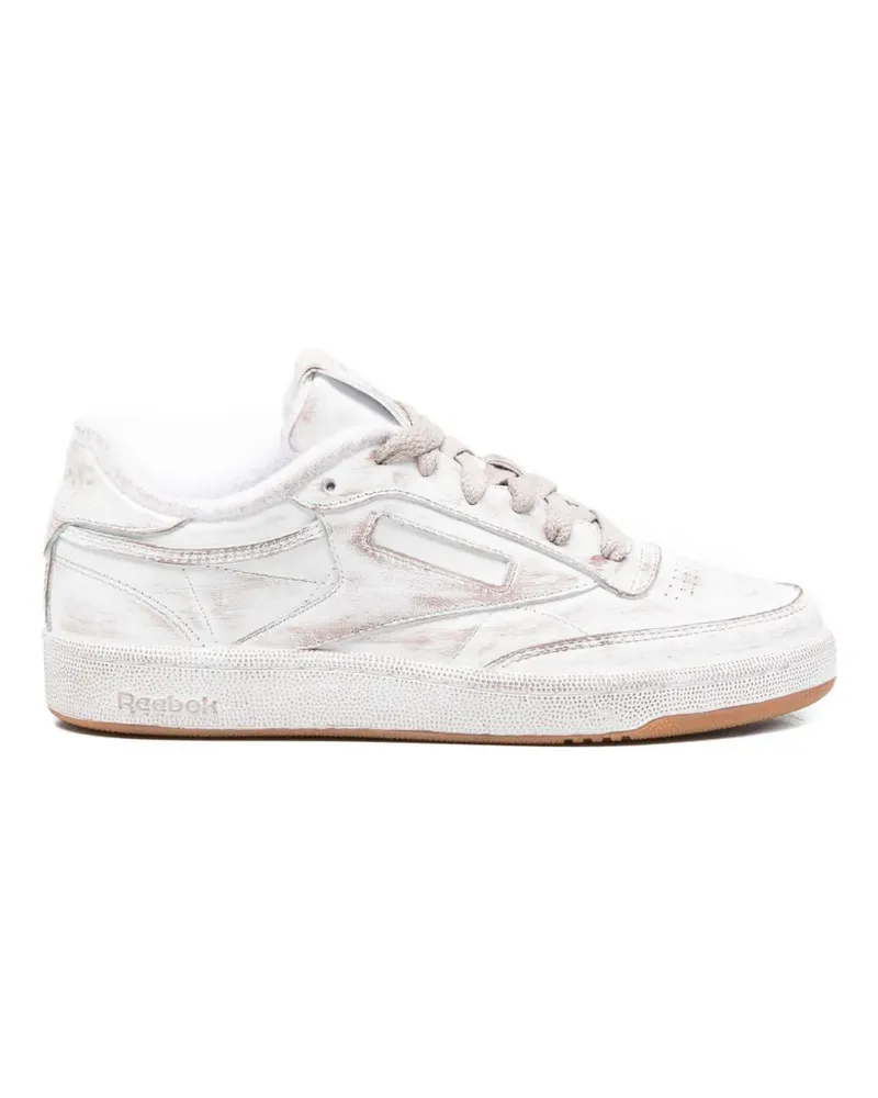 Reebok Club C 85 Vintage distressed-finish sneakers - Weiß Weiß