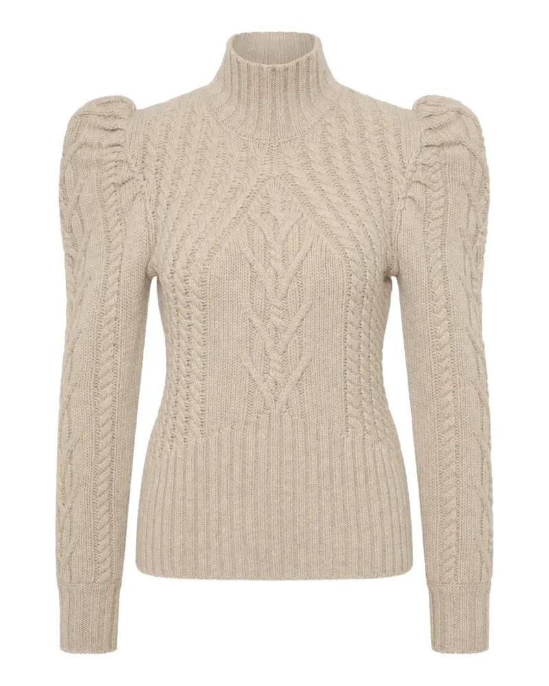 Rebecca Vallance Strickpullover mit Puffärmeln - Nude Nude