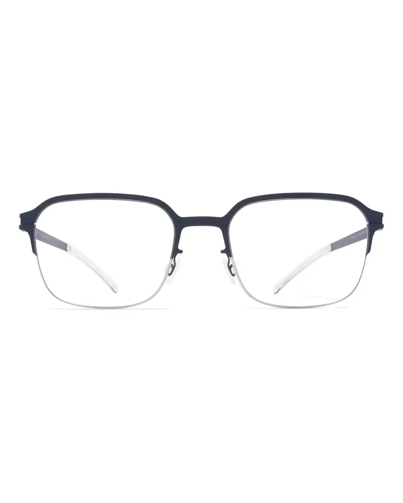 Mykita Brille mit eckigem Gestell - Blau Blau