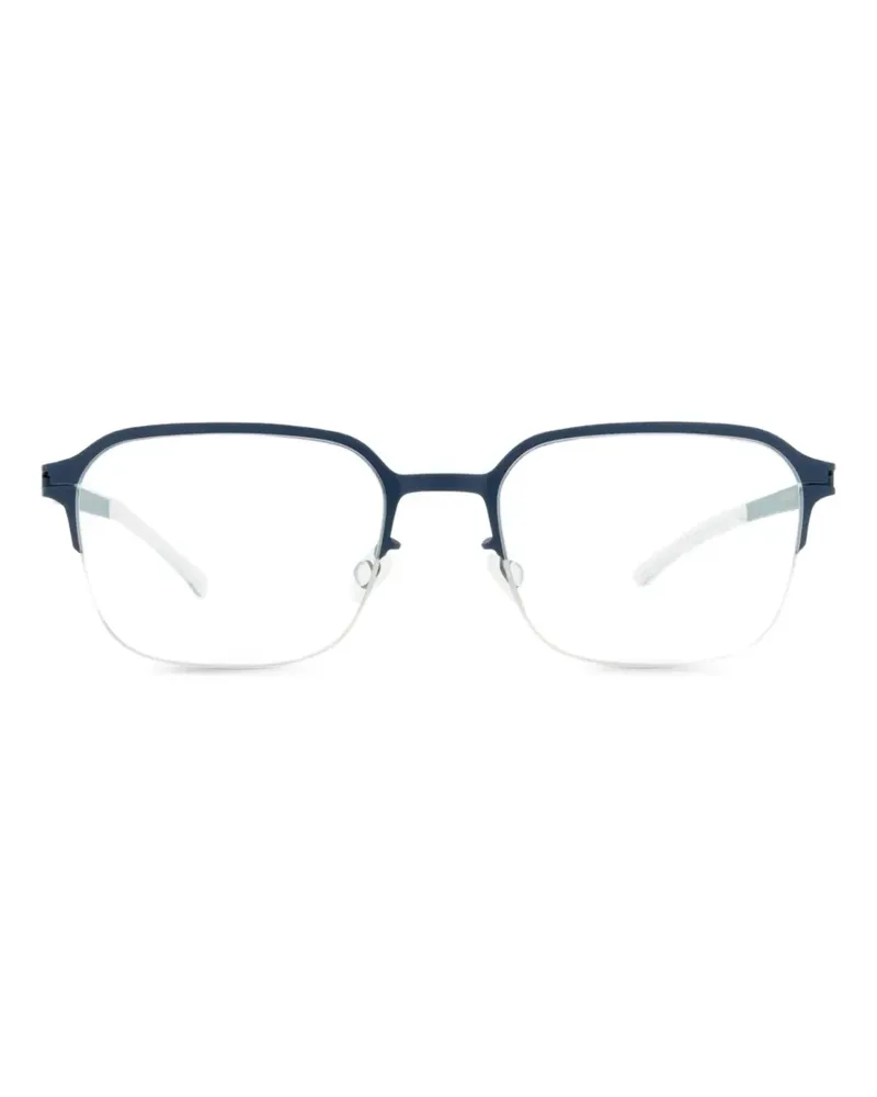 Mykita Brille mit eckigem Gestell - Blau Blau