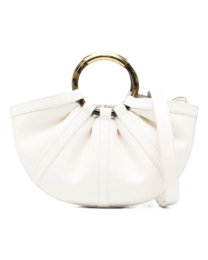 Coccinelle leather tote bag - Weiß Weiß