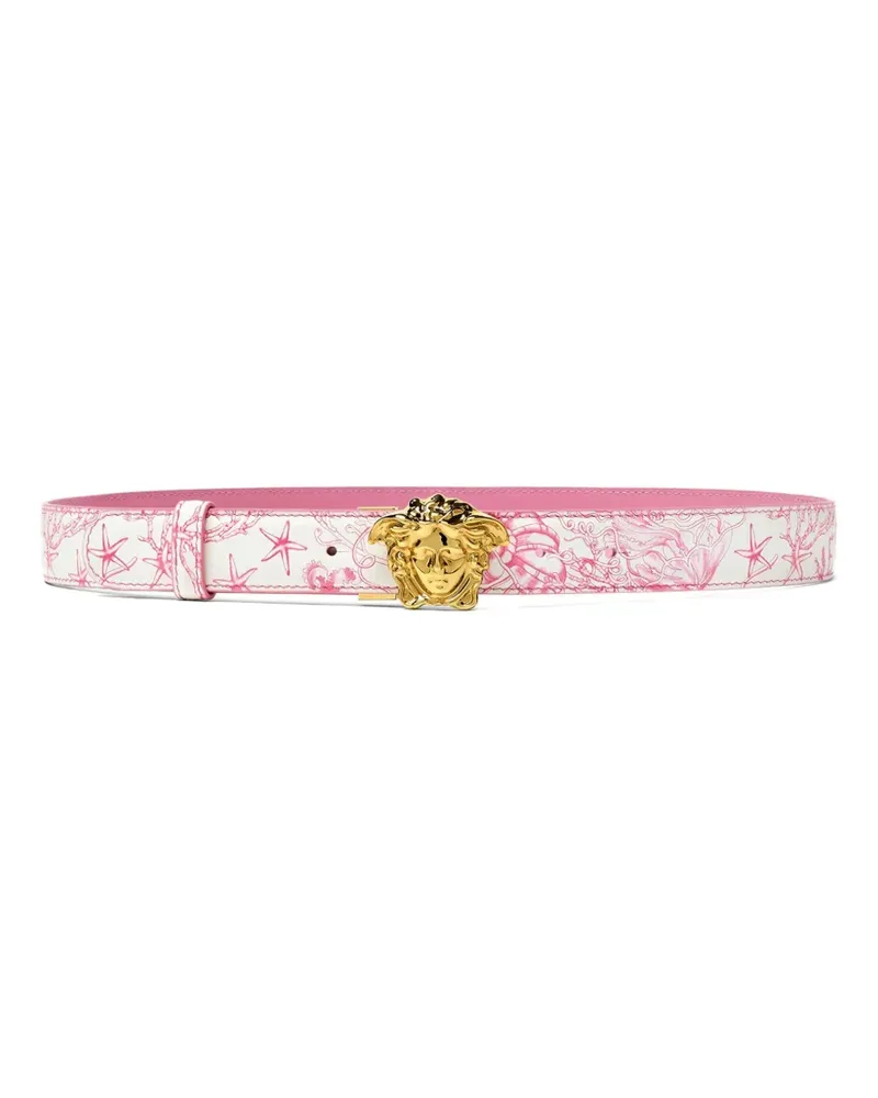 Versace La Medusa Gürtel - Rosa Rosa