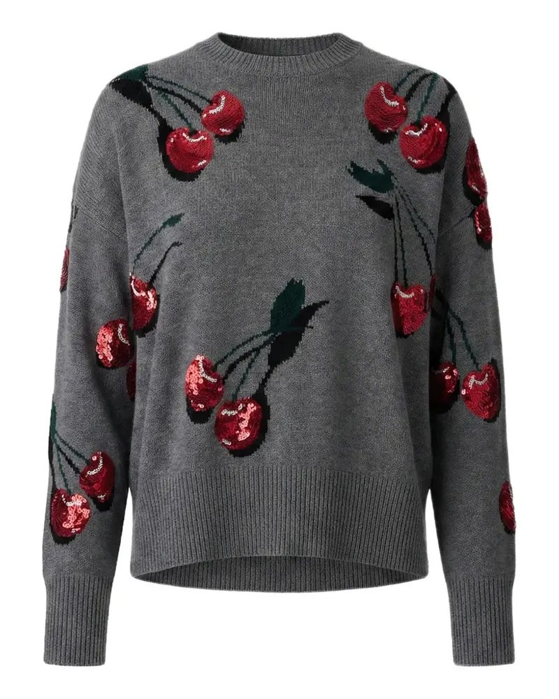 Monse cherry-motif sweater - Grau Grau
