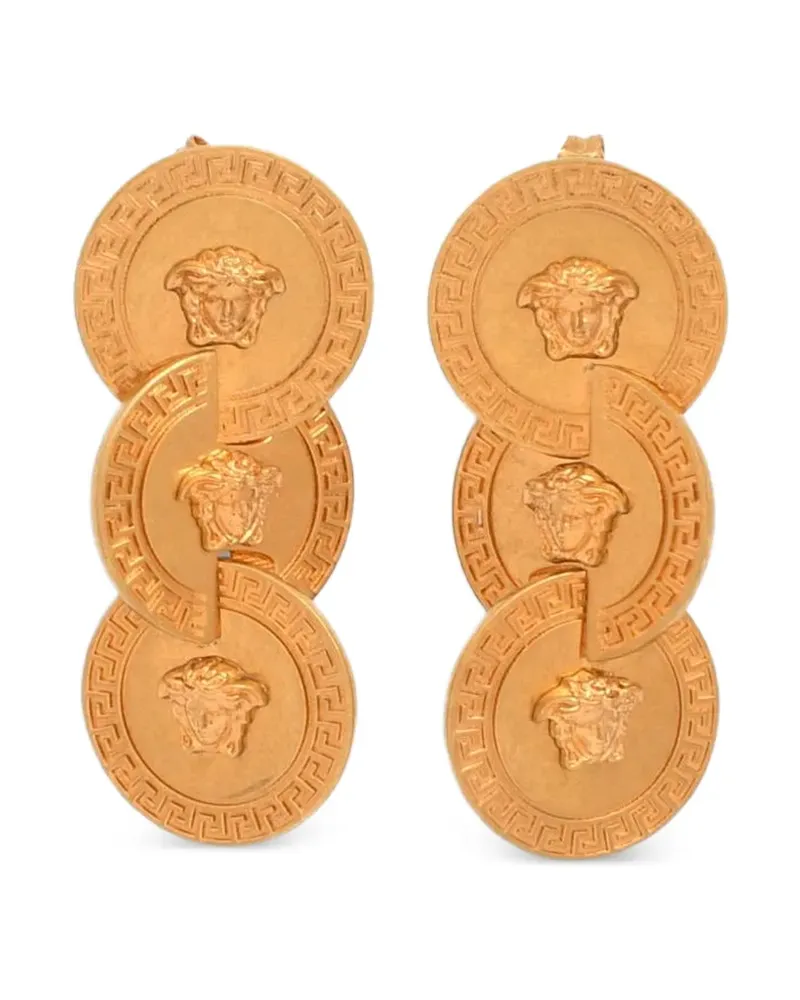 Versace Medusa Greca earrings - Gold Gold