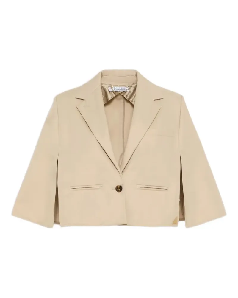 Max Mara MXAACCENTO CAPE BEIGE - Nude Nude