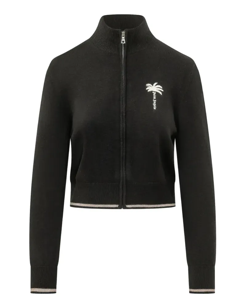 Palm Angels Palm Tree embroidered sweater - Schwarz Schwarz