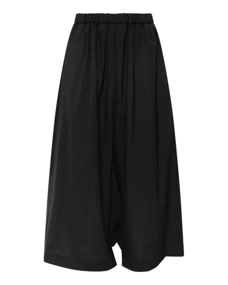 Comme des Garçons elasticated wide-leg trousers - Schwarz Schwarz