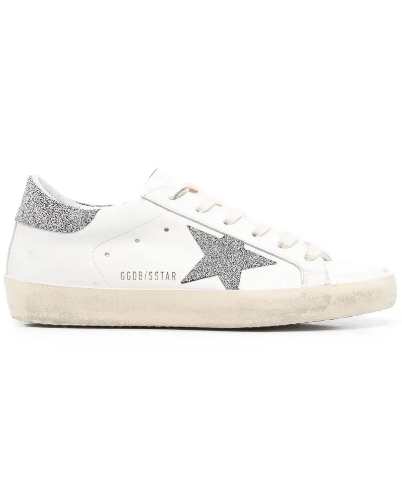 Golden Goose Super-Star Sneakers - Weiß Weiß