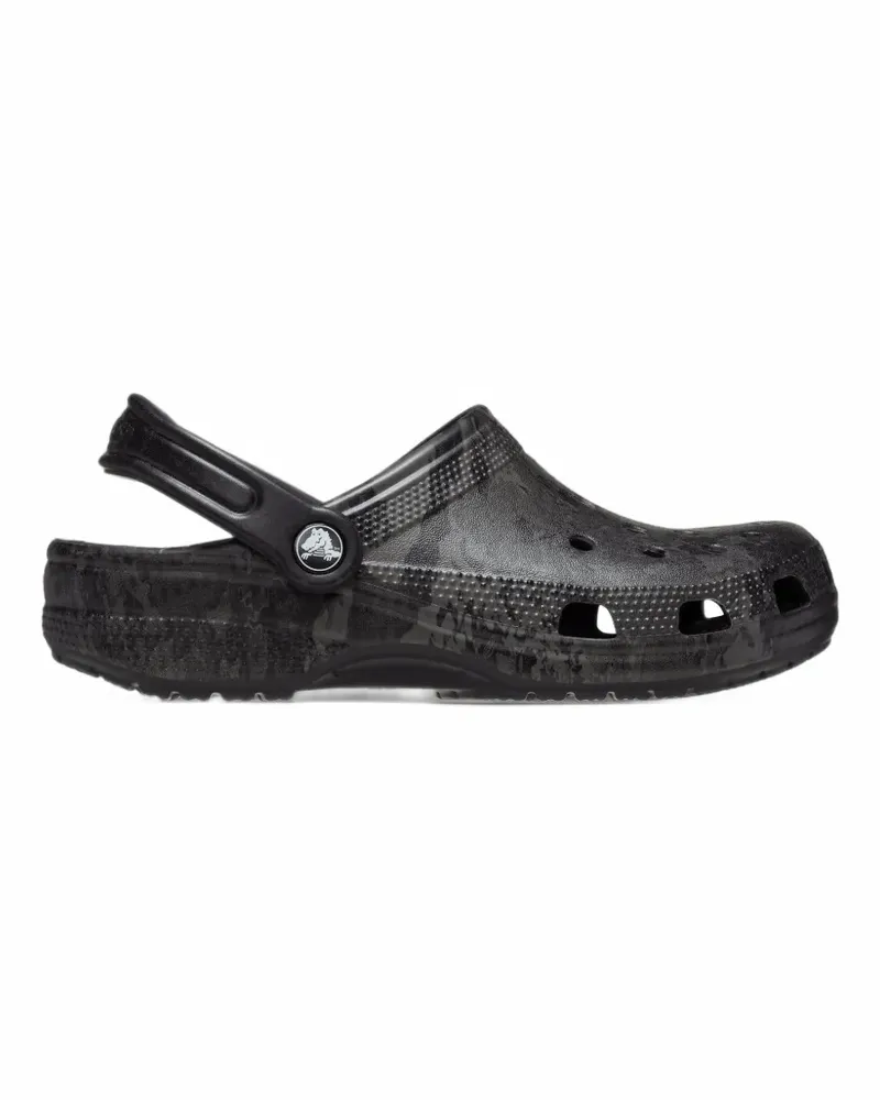 Crocs Classic Veil Camo Clogs - Schwarz Schwarz