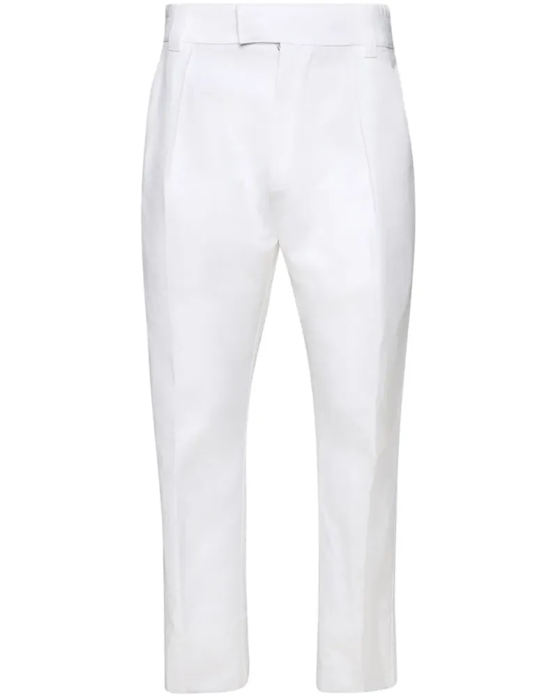 Loro Piana Gerade Reinga Hose - Weiß Weiß