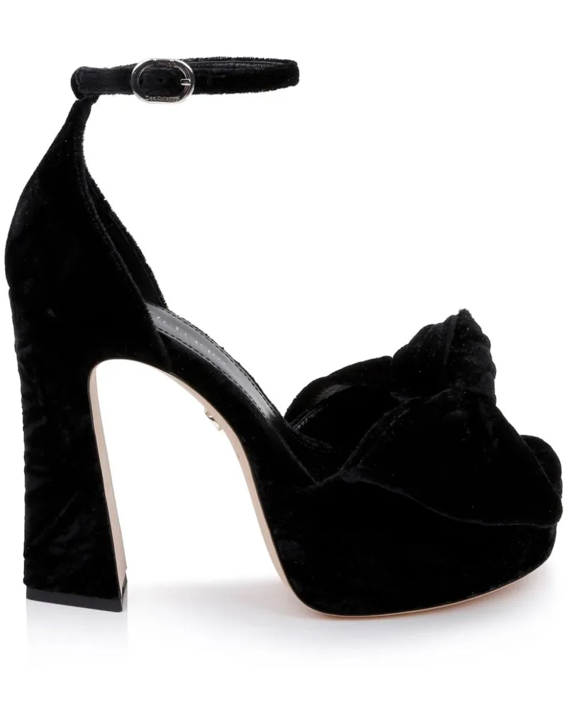 DIAMADA Benton Sandalen 90mm - Schwarz Schwarz