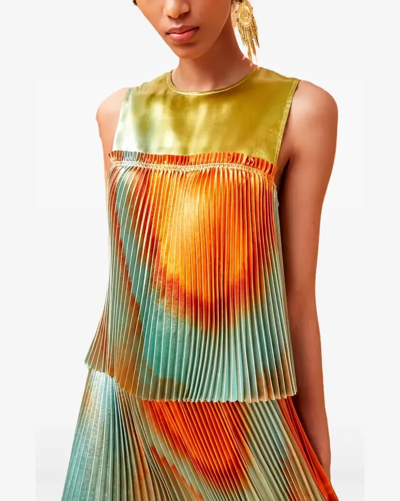 Ulla Johnson Andira Bluse mit Ombré-Effekt - Orange Orange