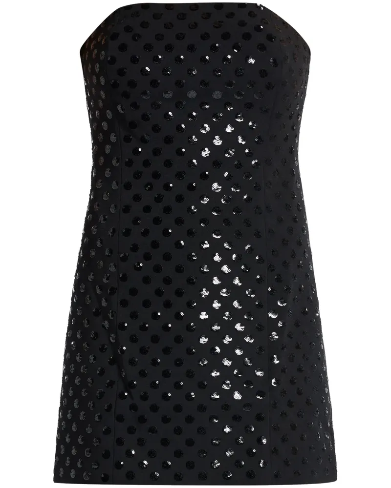 Michael Kors Minikleid mit Pailletten - Schwarz Schwarz
