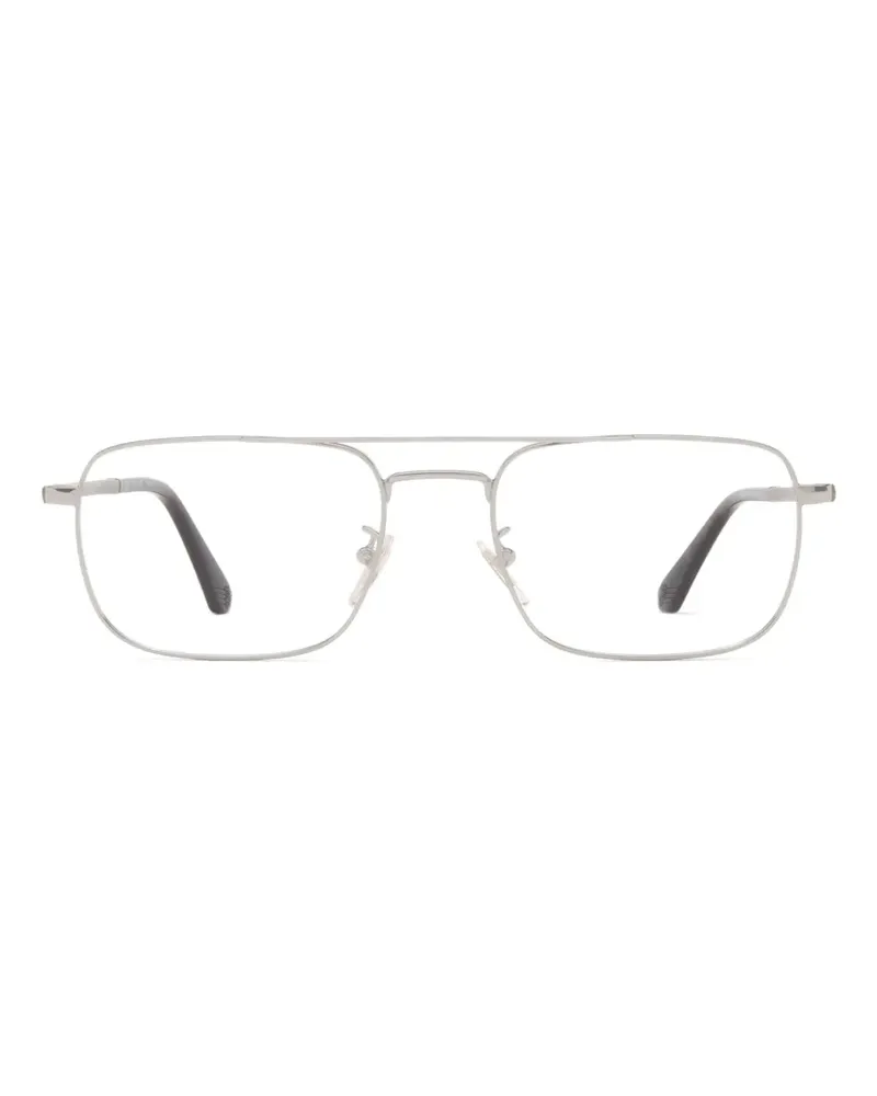 Police Eckige Brille - Grau Grau