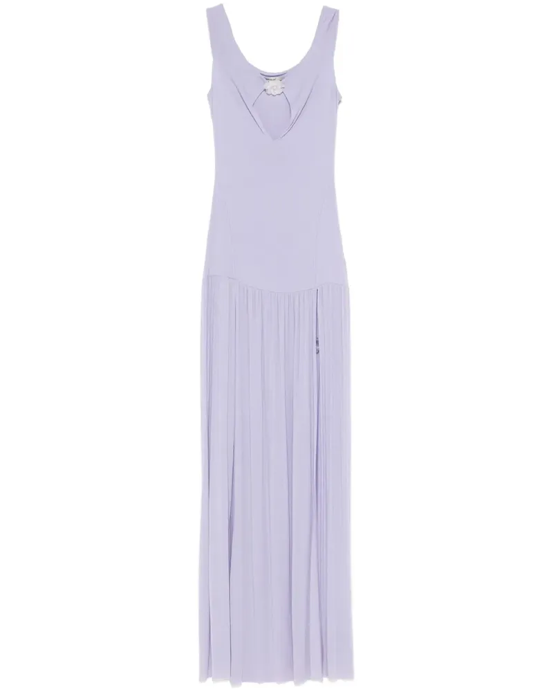 MANURÍ Coco Maxikleid - Violett Violett