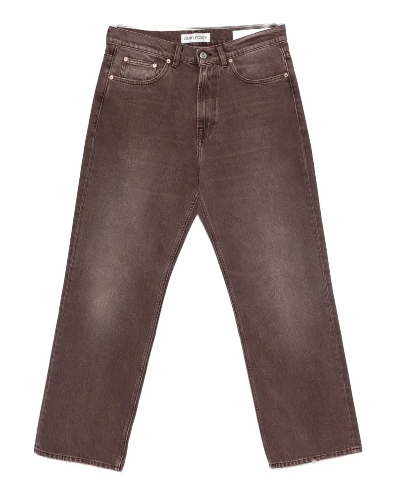 Our Legacy five-pocket jeans - Braun Braun