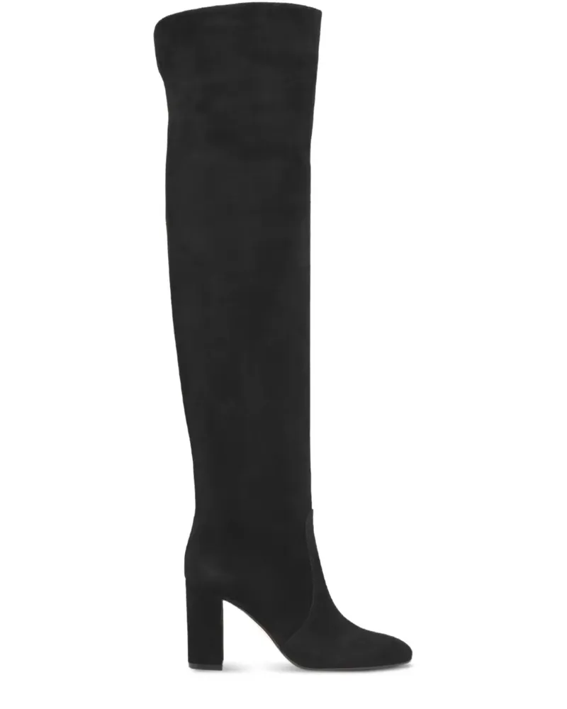 Gianvito Rossi Glen Stiefel - Schwarz Schwarz