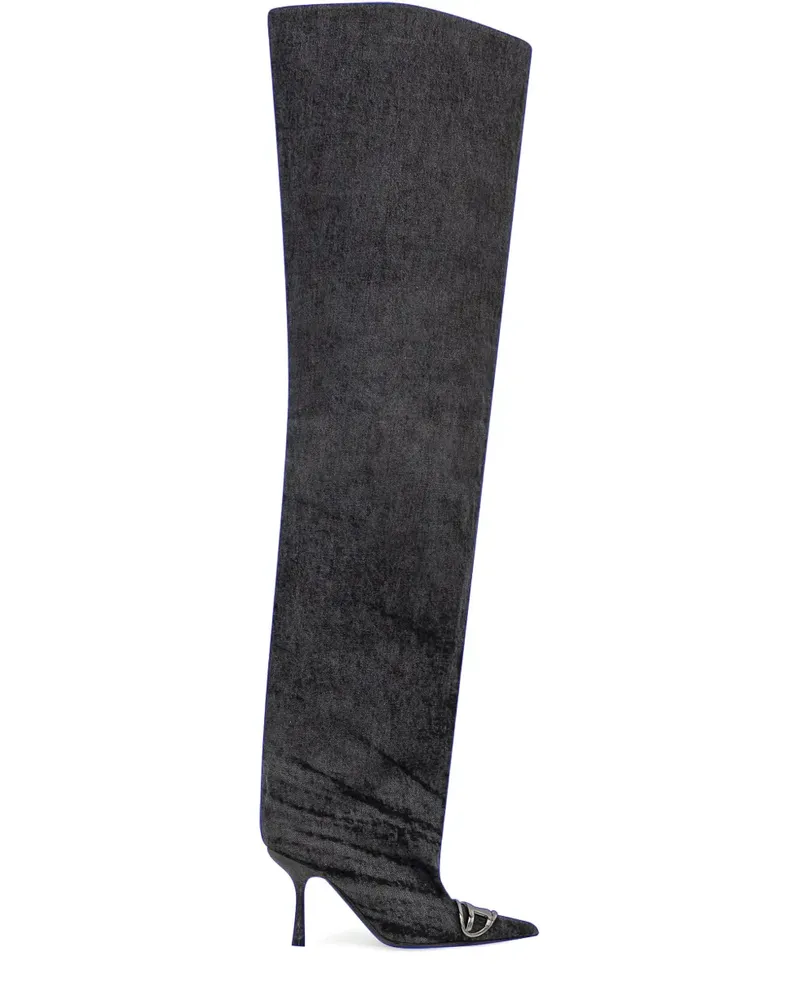 Diesel 90mm D-Venus boots - Schwarz Schwarz