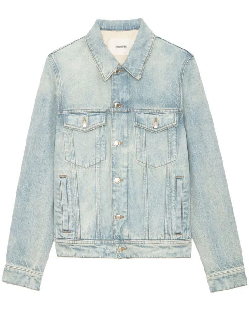 Zadig & Voltaire Bases Jeansjacke - Blau Blau