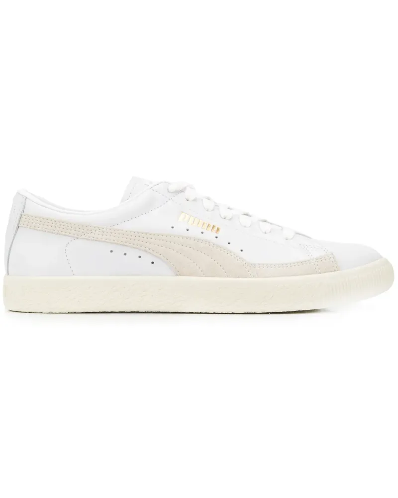 Puma Basket 90680 Lux' Sneakers - Weiß Weiß