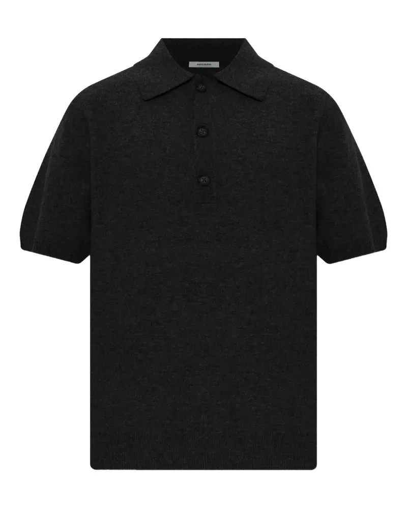 Entire Studios Poloshirt mit Knöpfen - Grau Grau