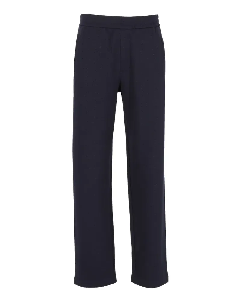 Emporio Armani jersey piqué Travel Essential pants - Blau Blau