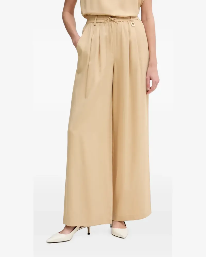 JOOP! High-Waist-Hose mit Bundfalten - Nude Nude