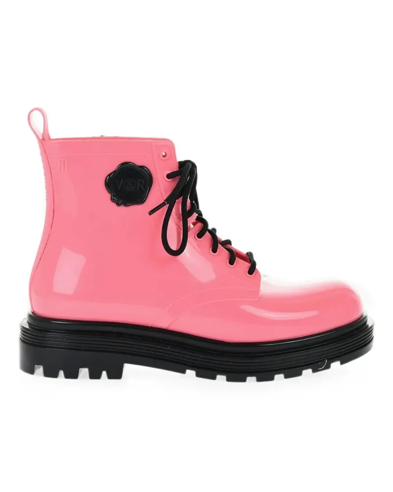 Viktor & Rolf x Melissa lace-up boots - Rosa Rosa