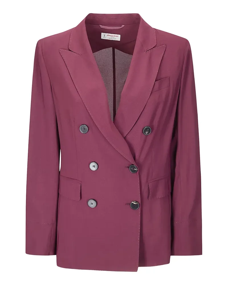 Alberto Biani double-breasted blazer - Violett Violett