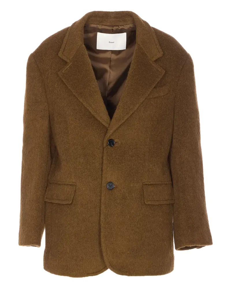 Dunst Jacke mit Knopfleiste - Braun Braun