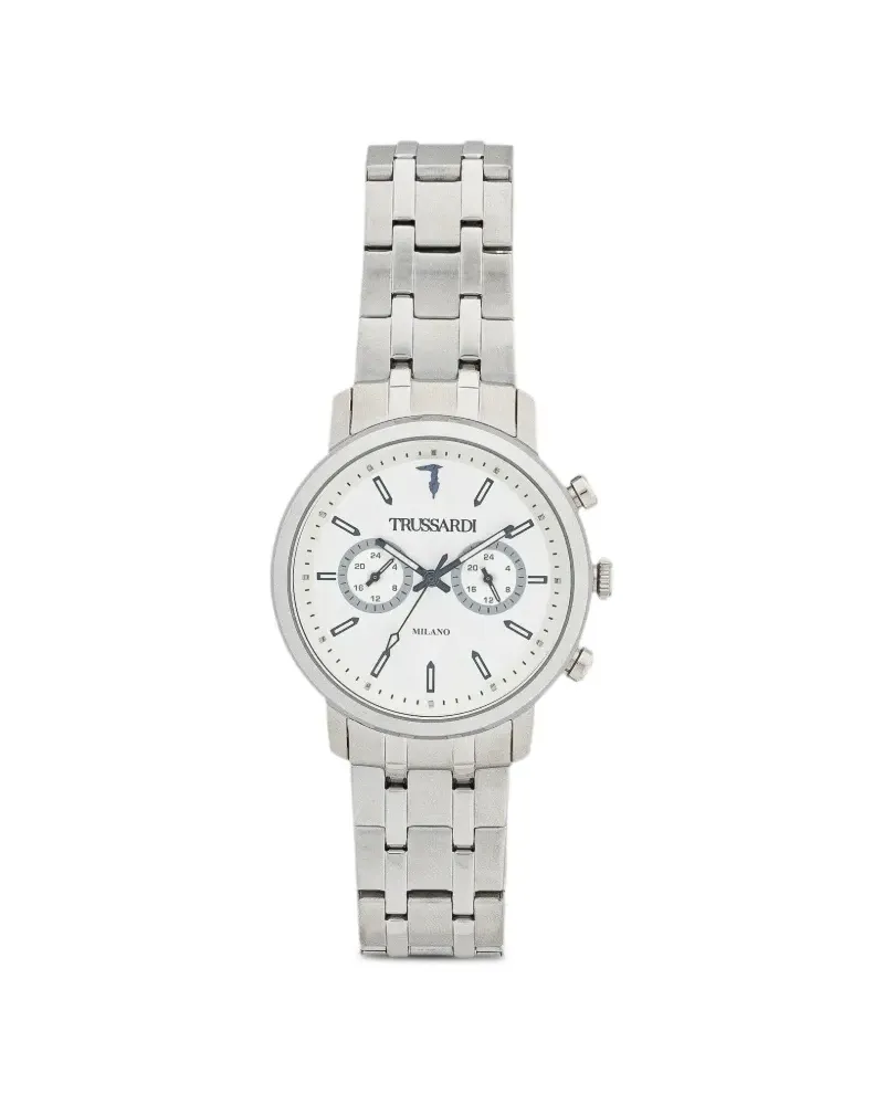 Trussardi T-Couple 43mm - Silber Silber