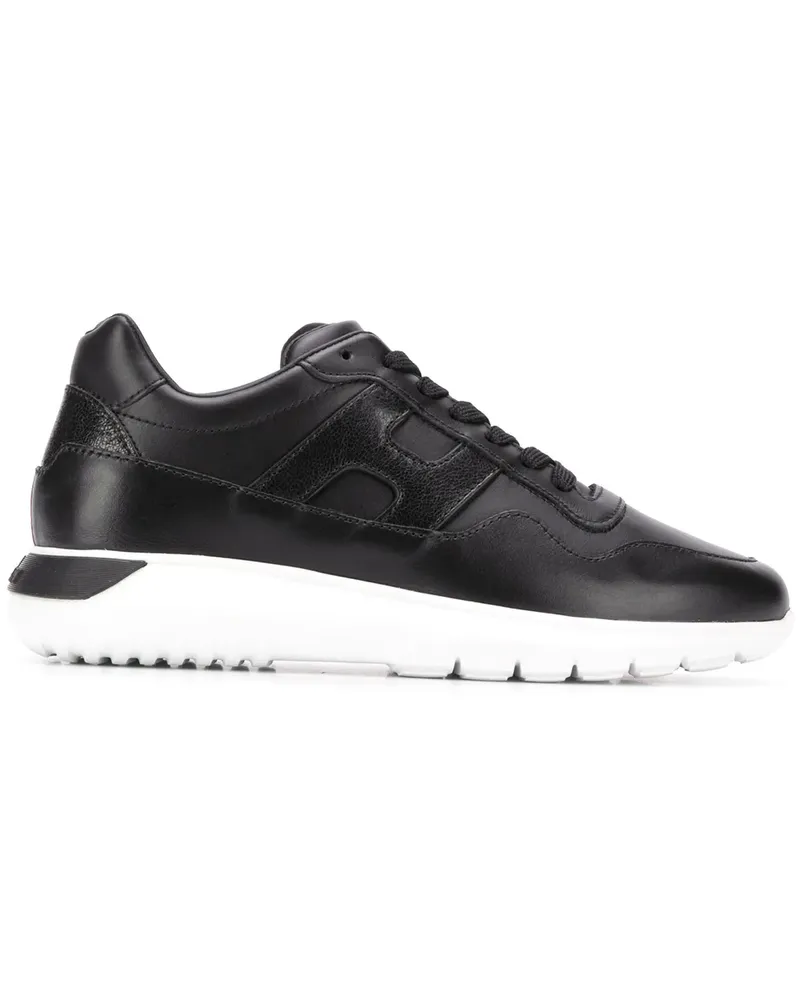 Hogan Interactive' Sneakers mit Logo - Schwarz Schwarz