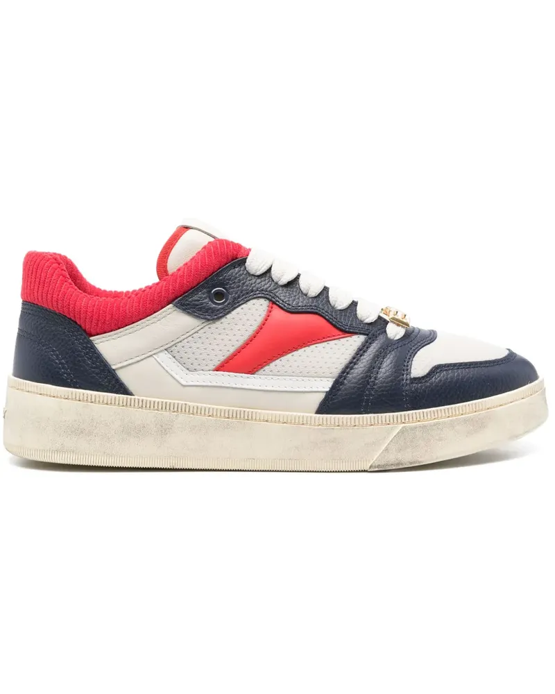 Bally Sneakers mit Logo-Schild - Blau Blau