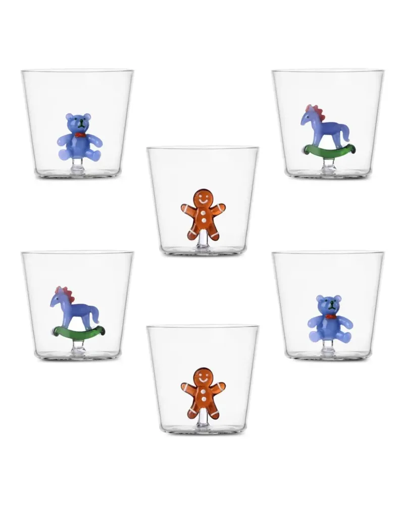 Ichendorf Milano Schiaccianoci Gläser (6er-Set) - Weiß Weiß