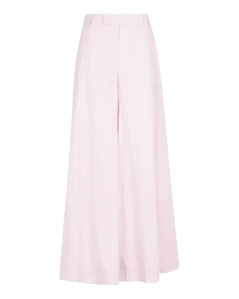 Federica Tosi belt-loops palazzo pants - Rosa Rosa
