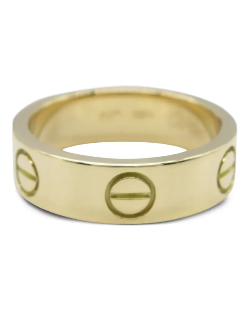 Cartier 2010s 18kt Love Gelbgoldring Gold