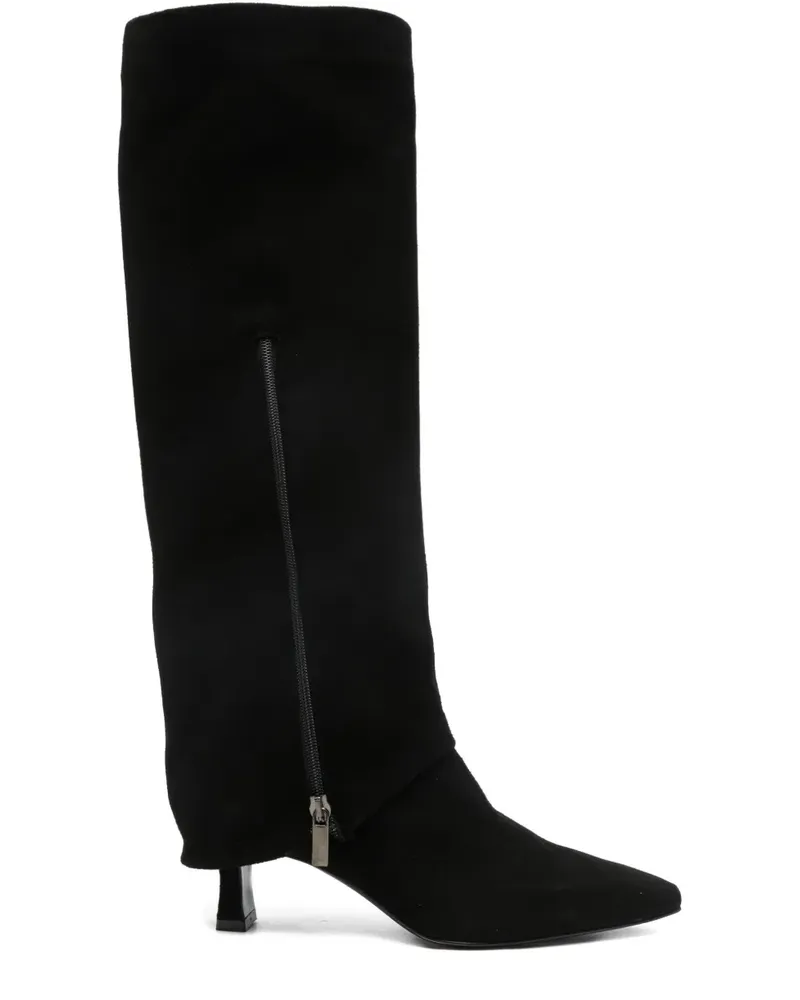 The Seller knee-high pointed boots - Schwarz Schwarz