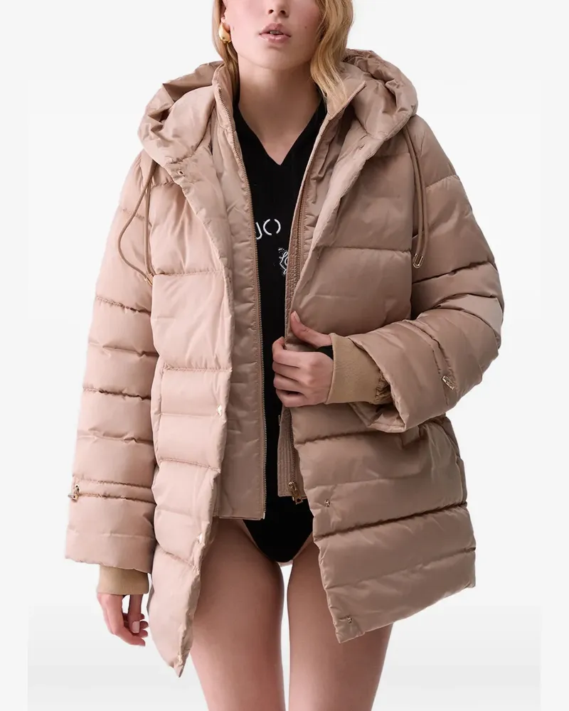 Liu Jo Jacke mit passenden Handschuhen - Nude Nude