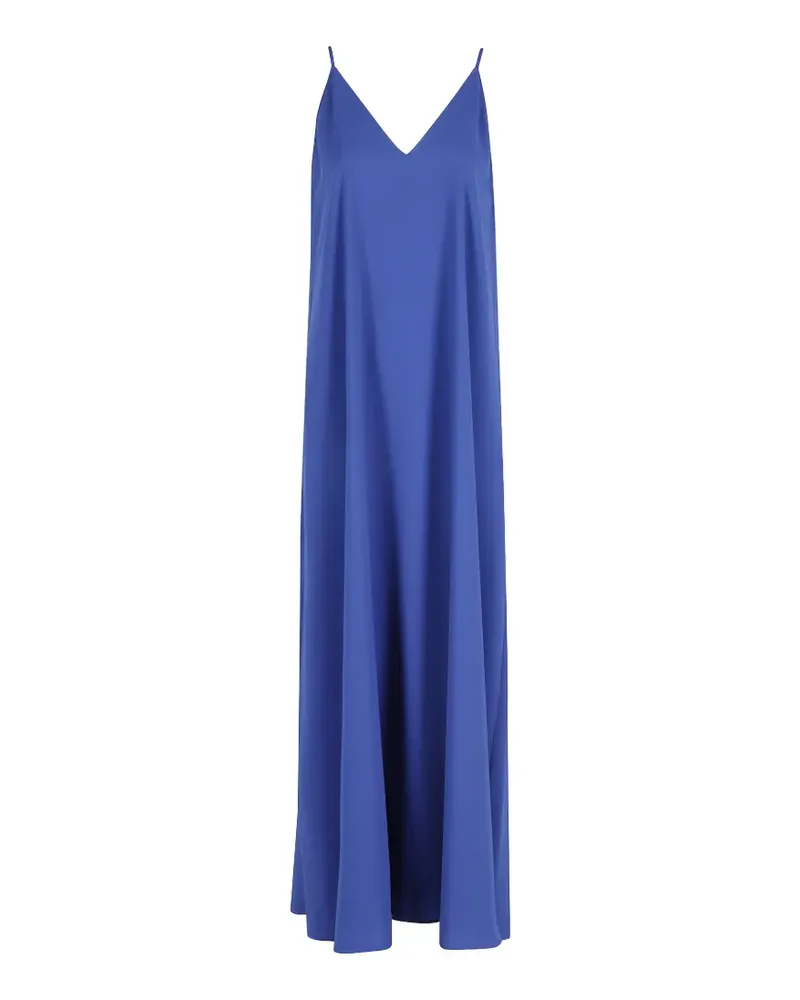 Gianluca Capannolo Rosie V-neck maxi dress - Blau Blau