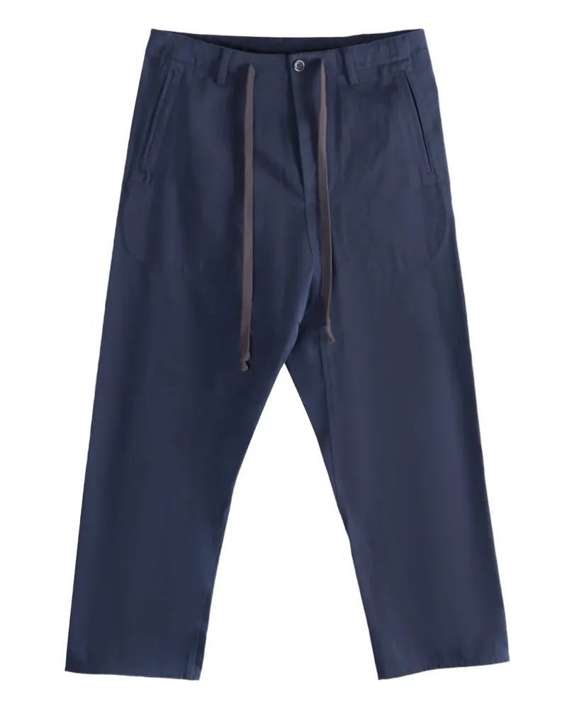 Uma Wang Hose mit Kordelzug - Blau Blau