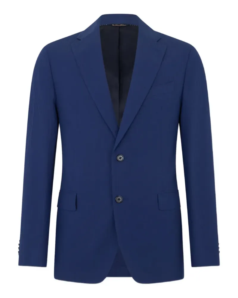 Brooks Brothers Sakko aus Seersucker - Blau Blau