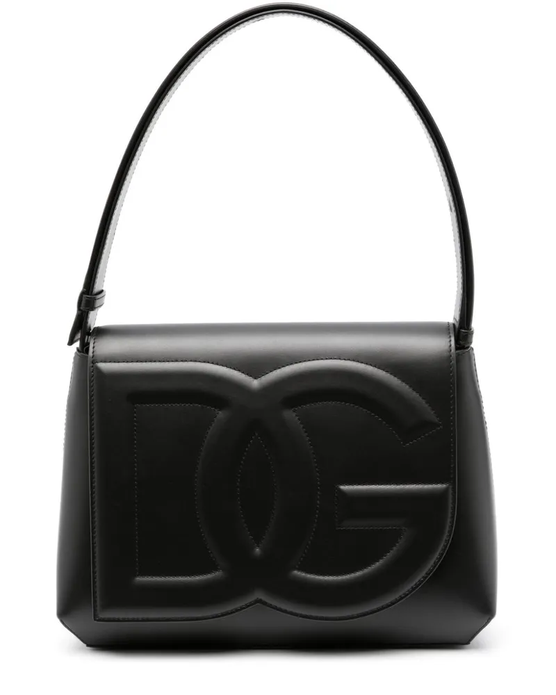 Dolce & Gabbana DG Logo Schultertasche - Blau Blau