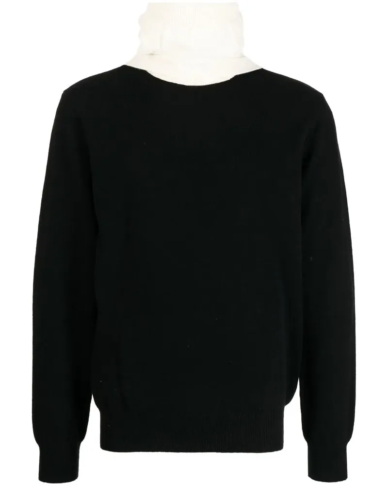 TheSoloIst Pullover mit Rollkragen - Schwarz Schwarz