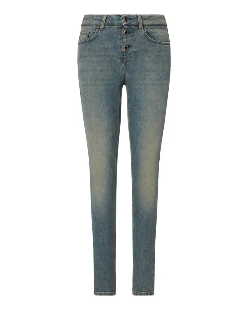 Liu Jo skinny jeans with crafted buttons - Blau Blau
