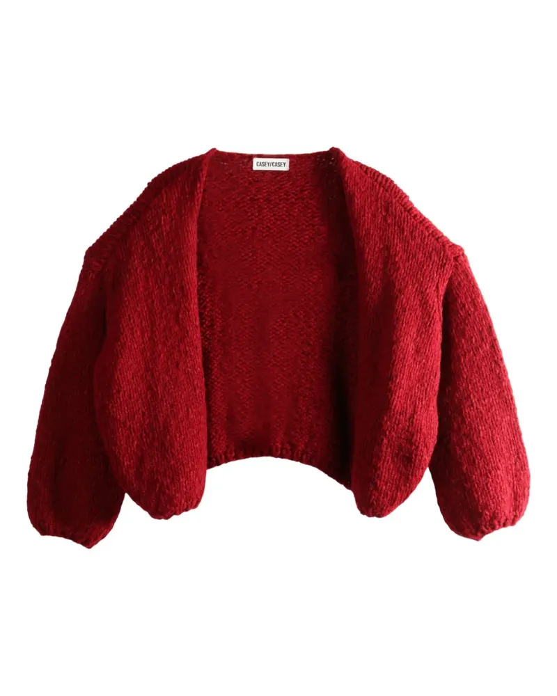 Casey Casey wool-blend cardigan - Rot Rot