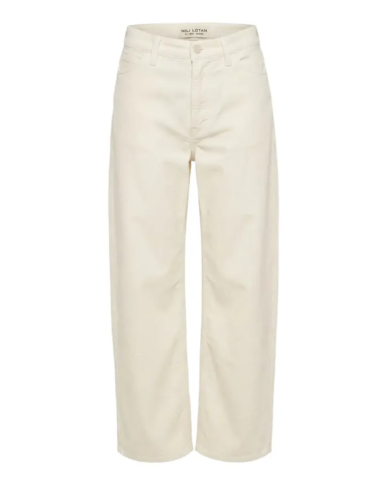 Nili Lotan wide-leg trousers - Nude Nude