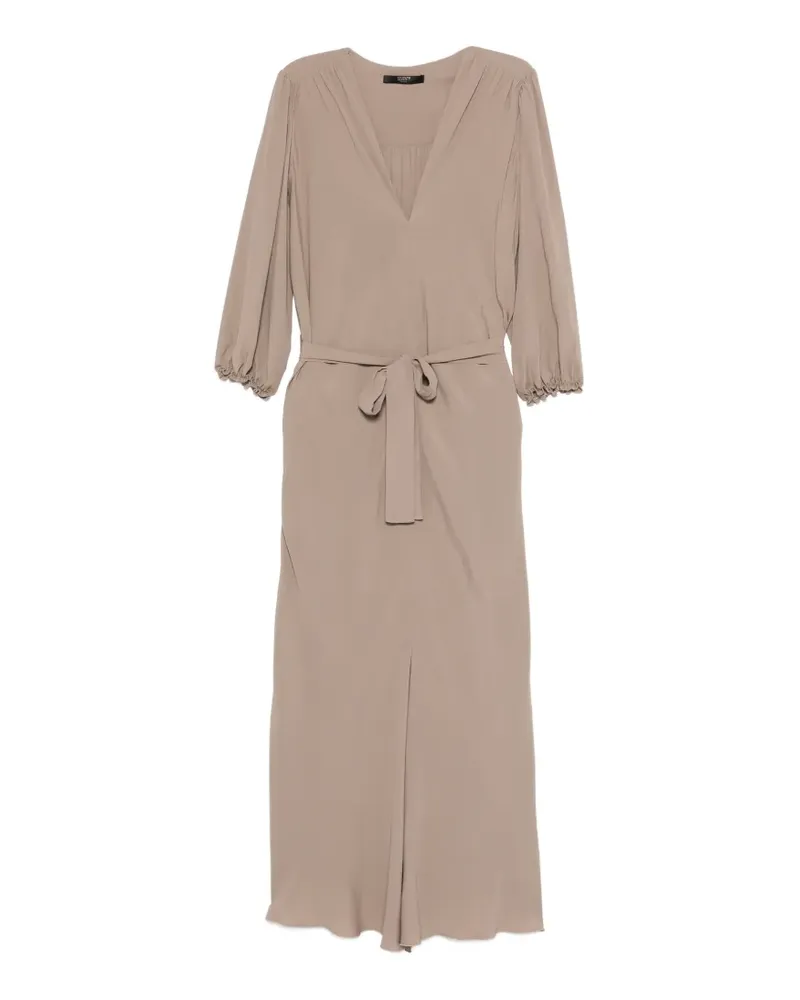 Seventy V-neck belted dress - Braun Braun