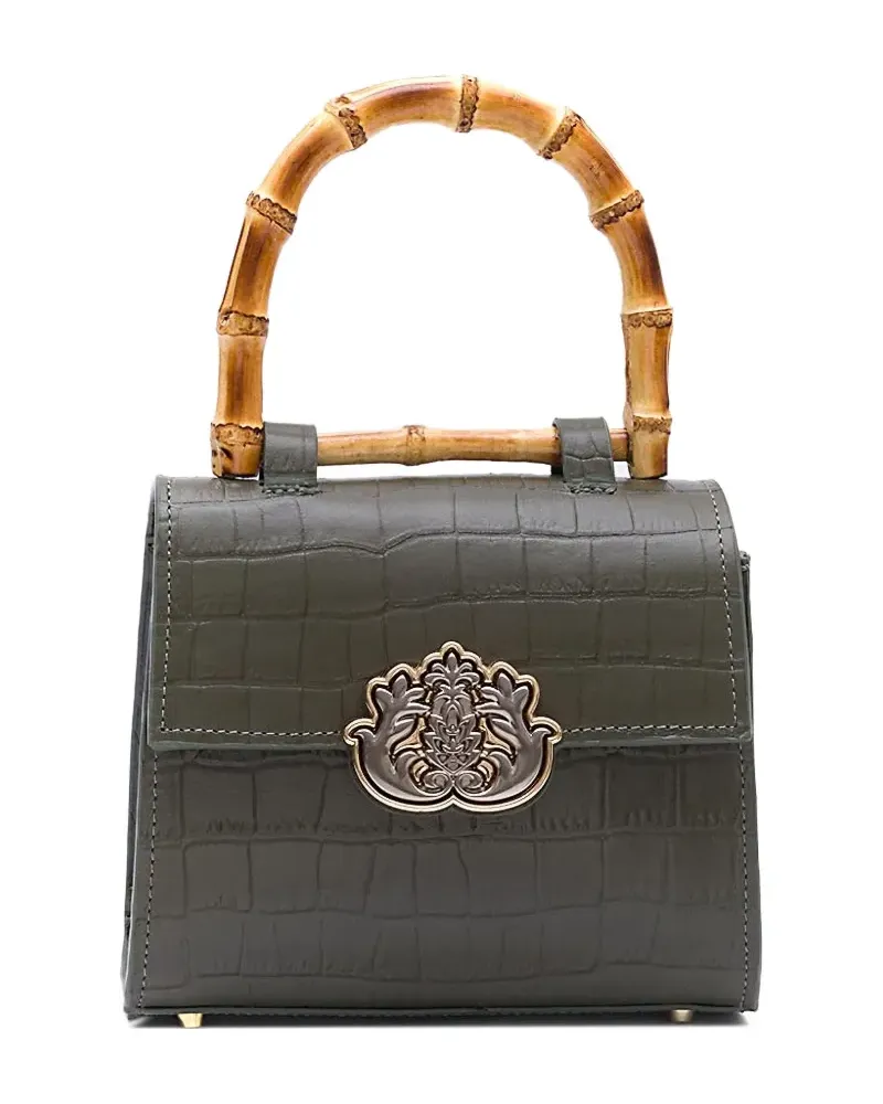 ISLA Handtasche aus Leder - Grün Grün