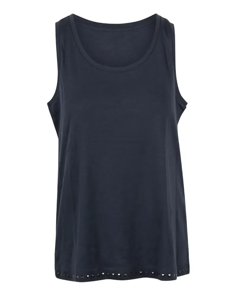 Max Mara Max Mara Trägershirt mit Nieten - Blau Blau