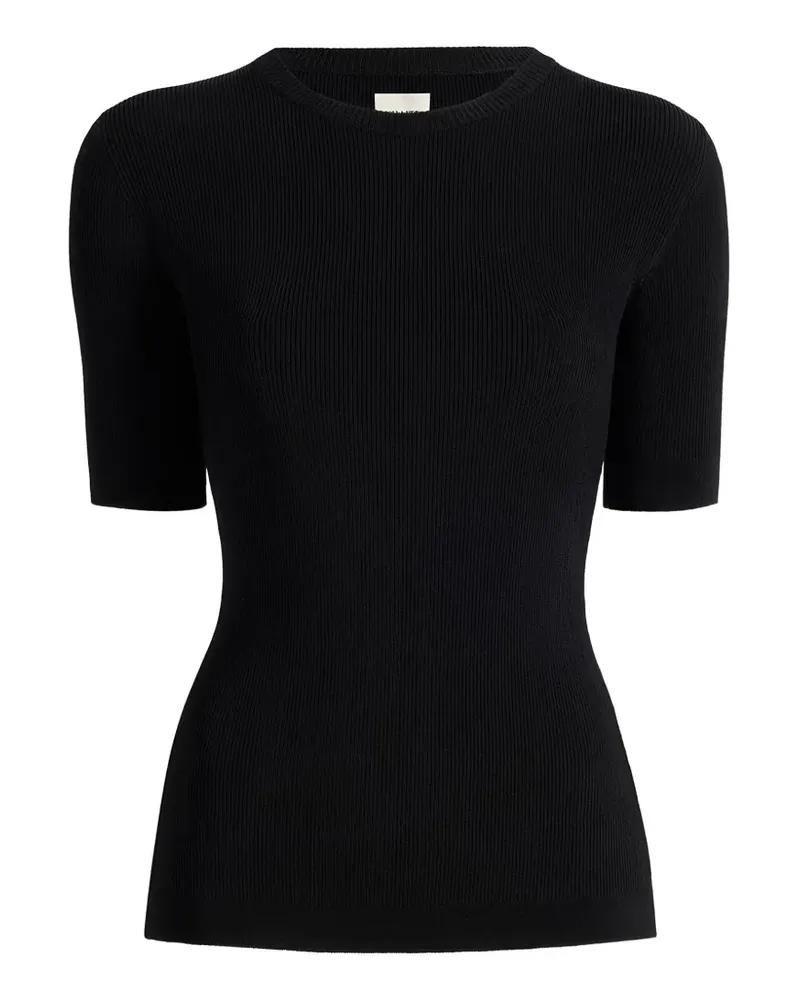 KHAITE Maj Top - Schwarz Schwarz